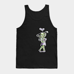 Zombie Girl Tank Top